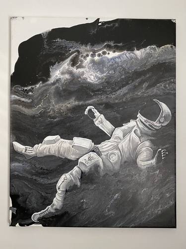 Print of Outer Space Paintings by Emerson Ladouceur