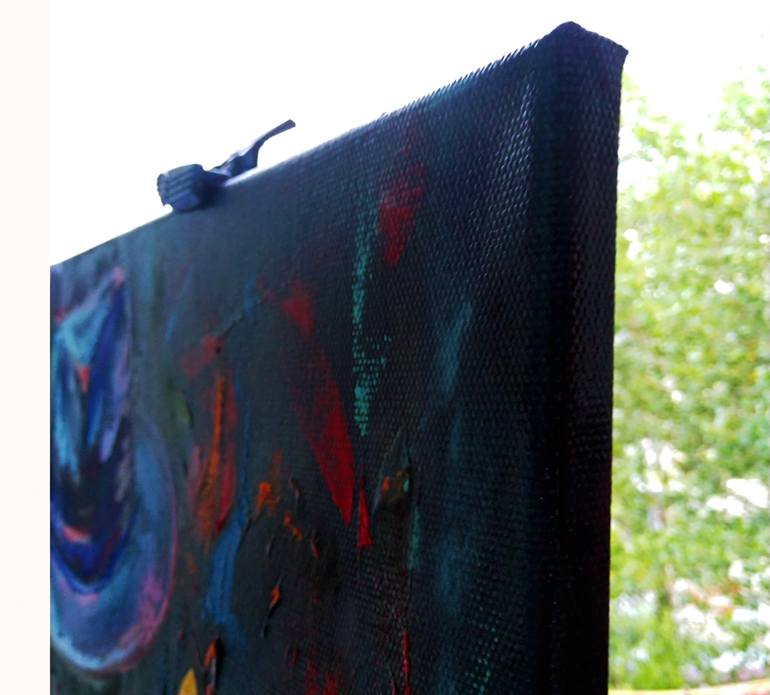 Original Expressionism Men Painting by Valeria Luchistaya