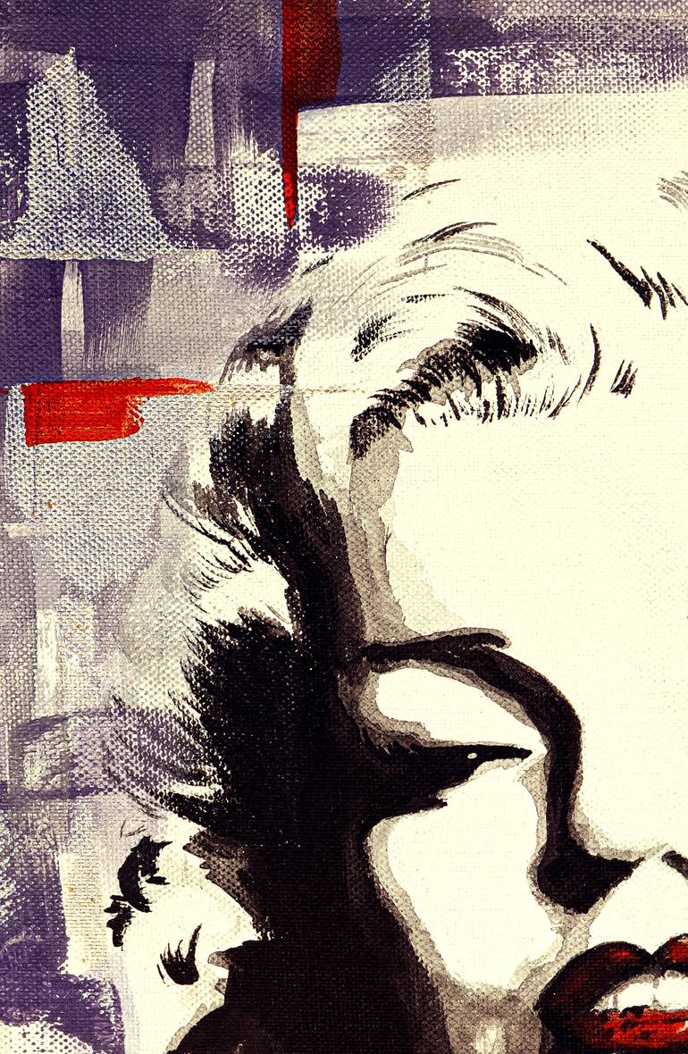 Original Pop Art Pop Culture/Celebrity Painting by Valeria Luchistaya