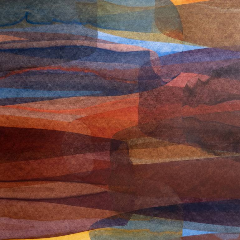 Original Conceptual Abstract Painting by Casey Klein