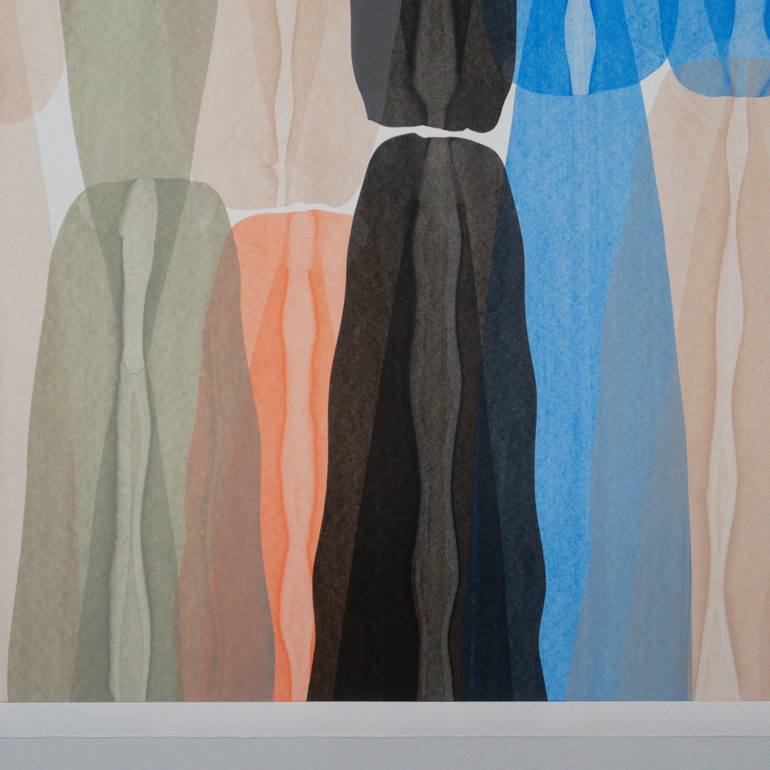 Original Conceptual Abstract Painting by Casey Klein