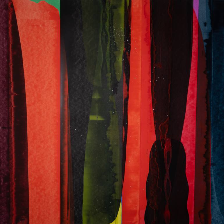 Original Conceptual Abstract Painting by Casey Klein
