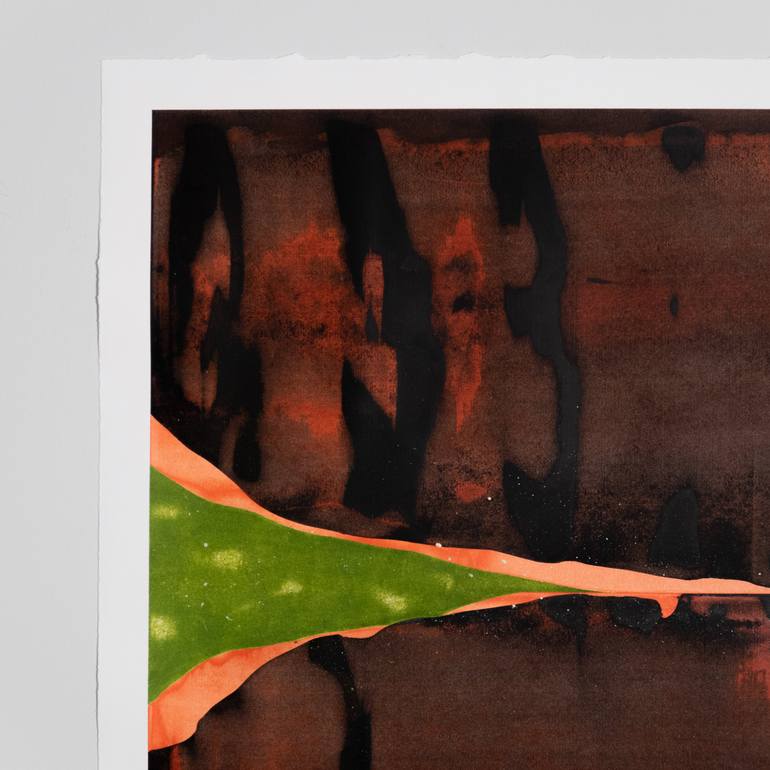 Original Abstract Outer Space Painting by Casey Klein