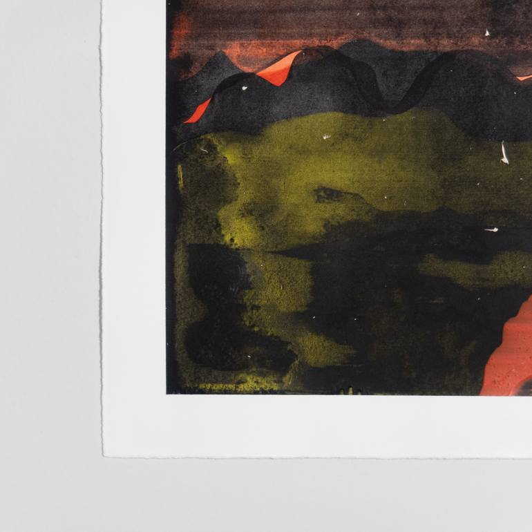 Original Abstract Outer Space Painting by Casey Klein