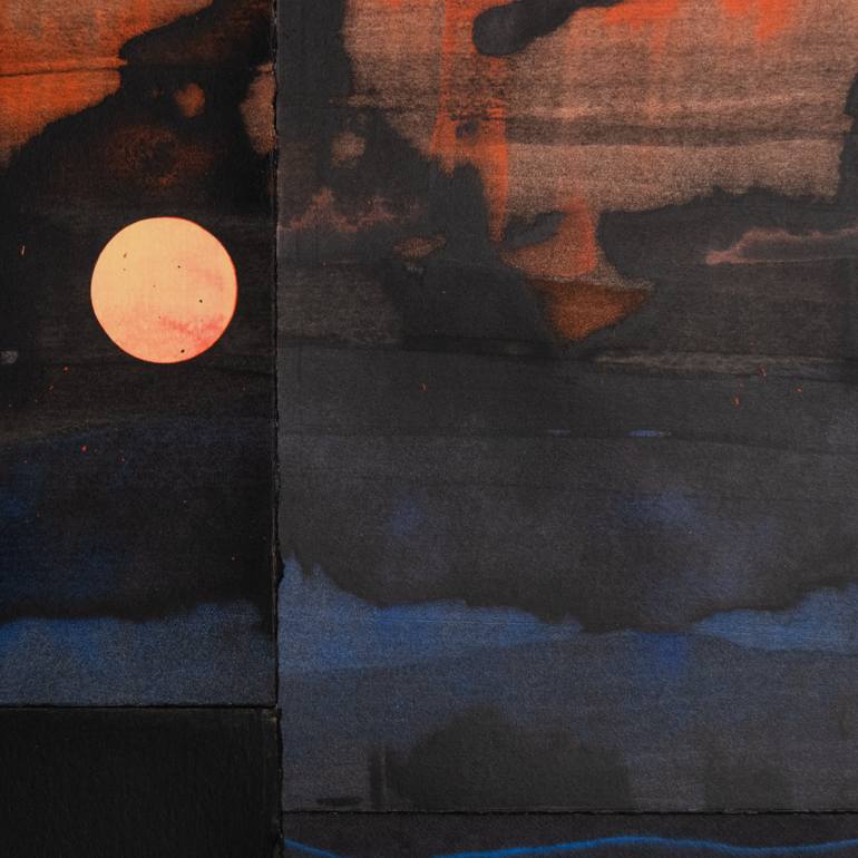 Original Abstract Landscape Painting by Casey Klein