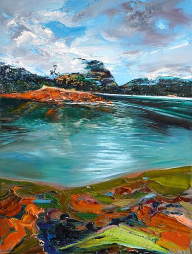 Original Impressionism Seascape Paintings by Bridie O'Brien