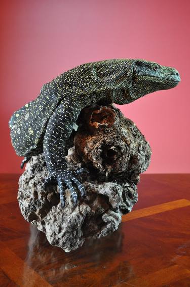 Original Animal Sculpture by Roger Hjorleifson