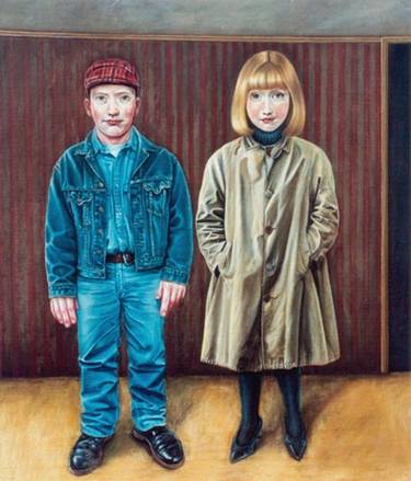 Original Realism People Paintings by Deborah Butcher