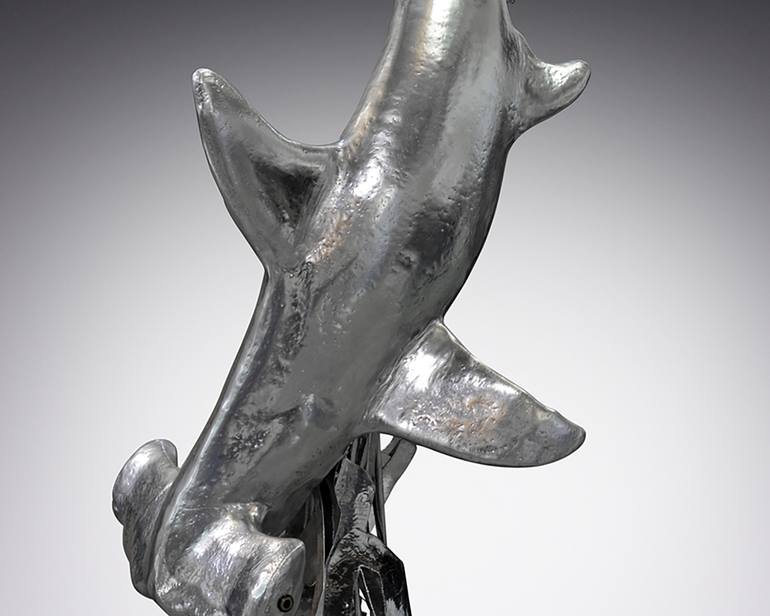 Original Art Deco Nature Sculpture by David Ashenbrener