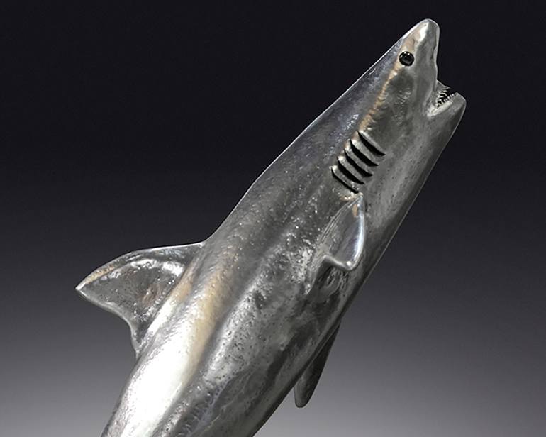 Original Art Deco Animal Sculpture by David Ashenbrener