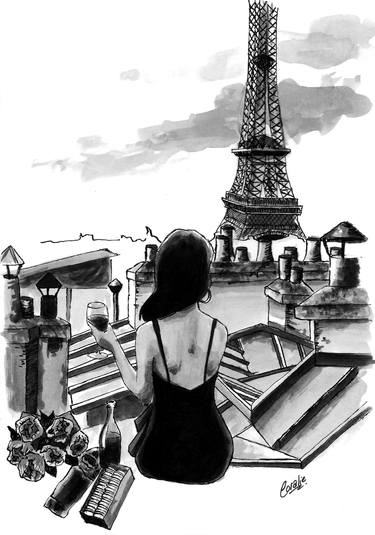 Original Places Drawings by Coralie PIMENTA