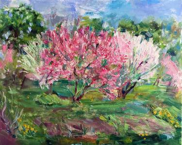 Print of Impressionism Garden Paintings by Nata Charivna