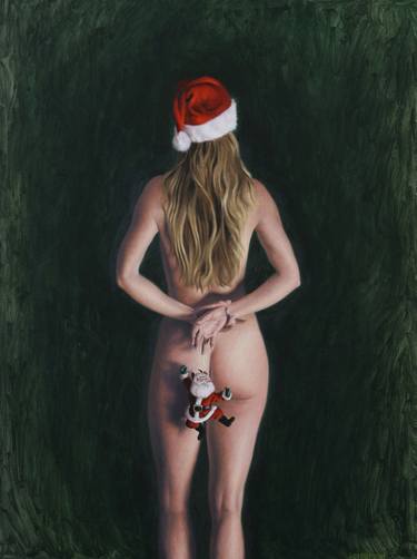 Original Realism Nude Painting by Seidai Tamura
