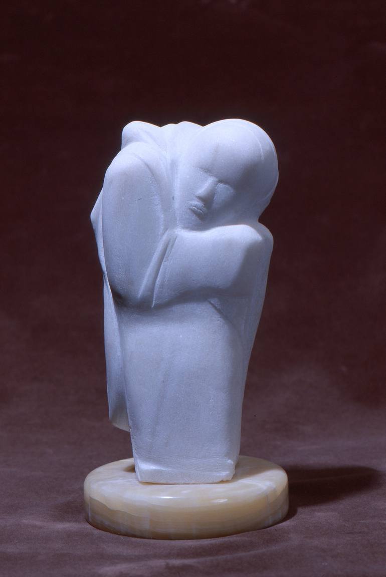 Original Figurative People Sculpture by Vahram Hovakimyan