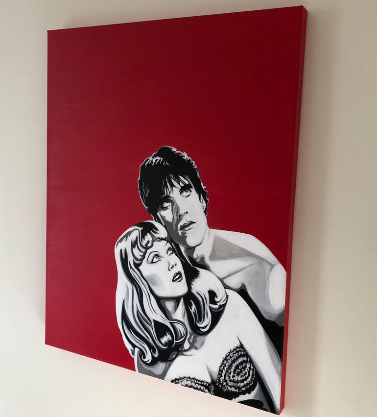 Original Portraiture Pop Culture/Celebrity Painting by Tiffany Anastasia Lowe