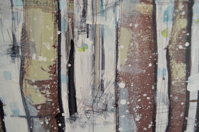 Original Abstract Expressionism Landscape Painting by Emma Lacon
