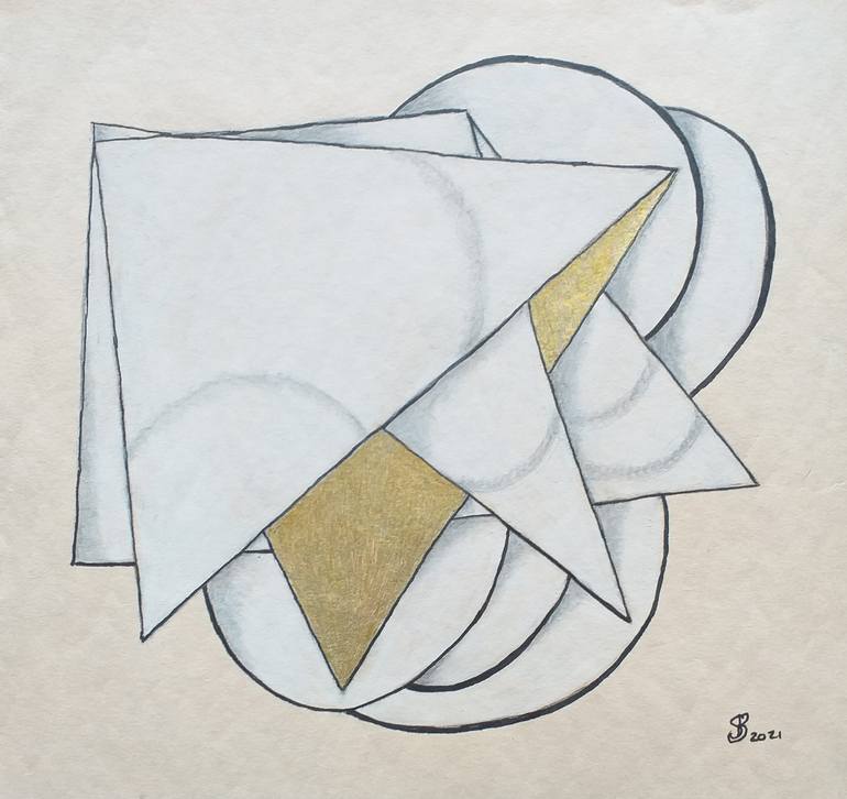 Original Abstract Drawing by Susan Brandt