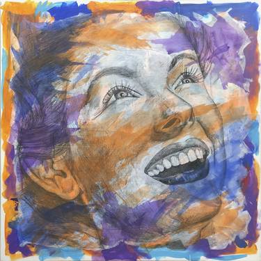 Print of Abstract Portrait Paintings by Toño Montero
