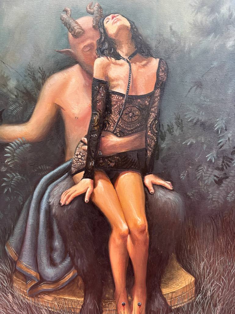 Original Photorealism Body Painting by Holy Kateryna
