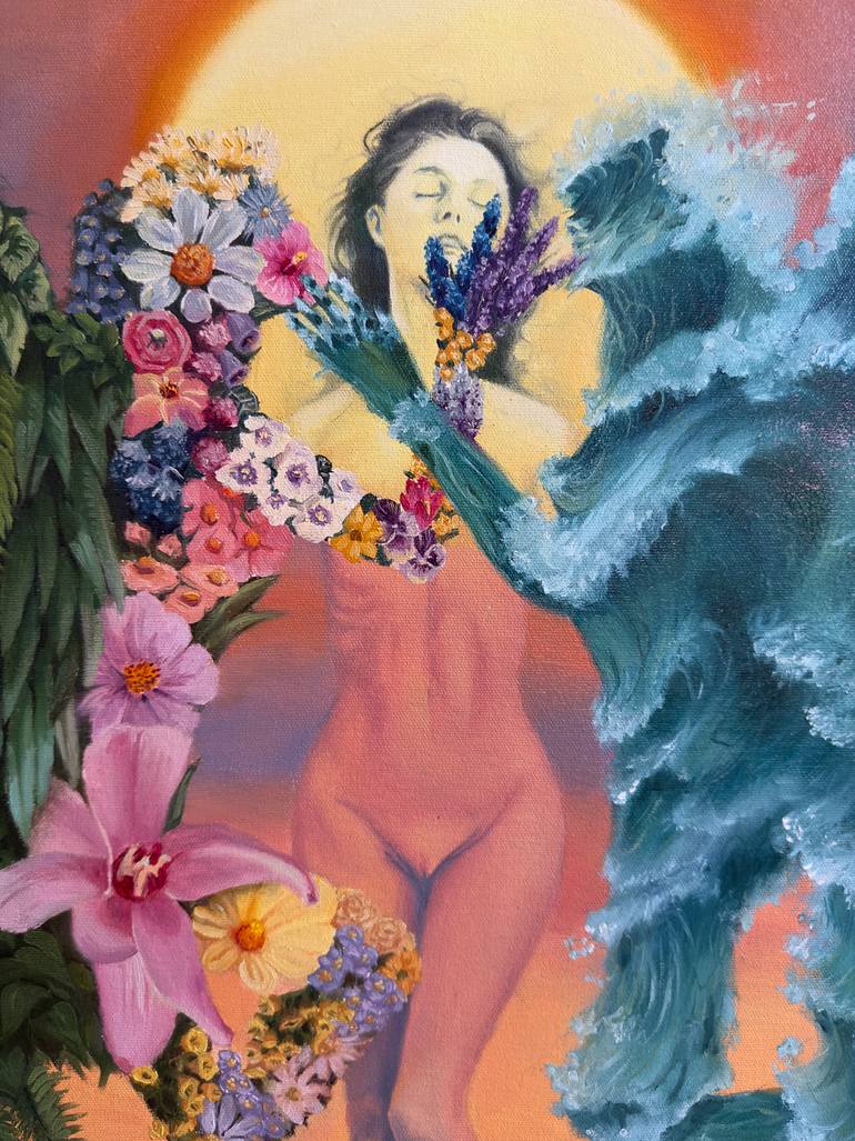 Original Photorealism Body Painting by Holy Kateryna