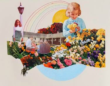 Print of Botanic Collage by Natalie Bradford