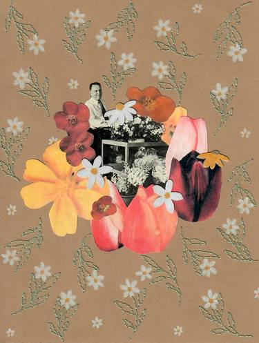 Print of Conceptual Botanic Collage by Natalie Bradford