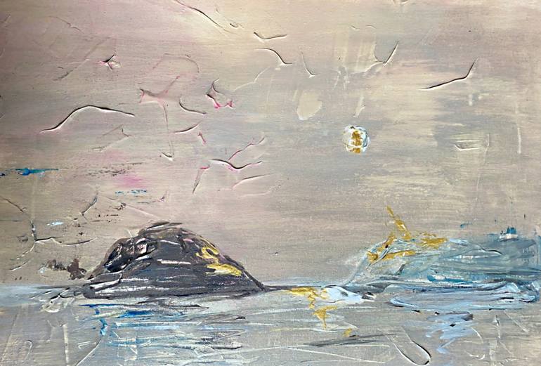 Original Seascape Painting by Olesya Shor