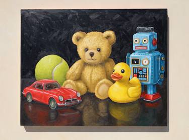 Original Realism Still Life Painting by Dilara Niriella