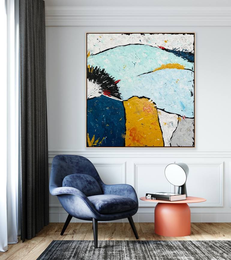 Original Abstract Painting by Emma Fima
