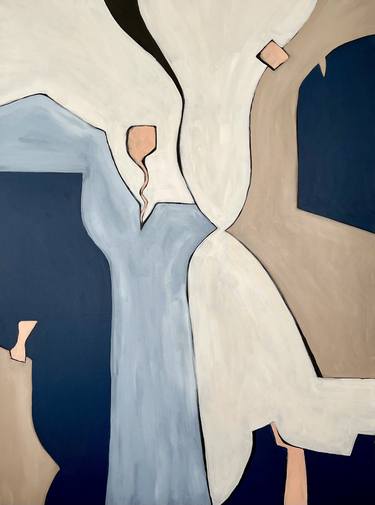 Original Art Deco Abstract Paintings by Emma Fima