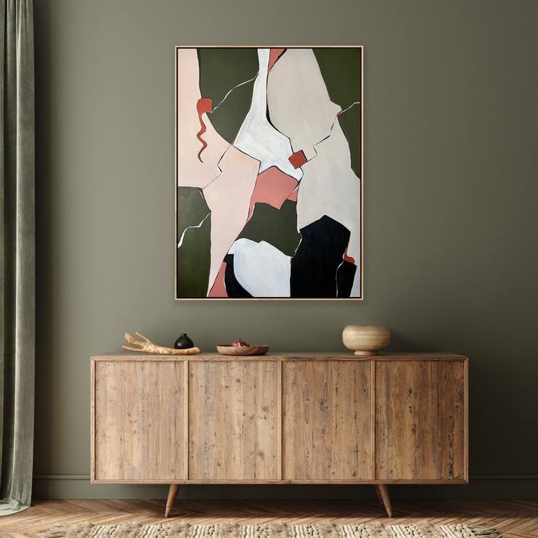 Original Modern Abstract Painting by Emma Fima