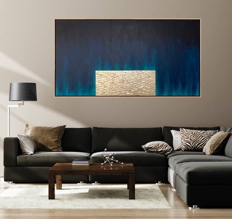 Original Abstract Expressionism Abstract Painting by Emma Fima