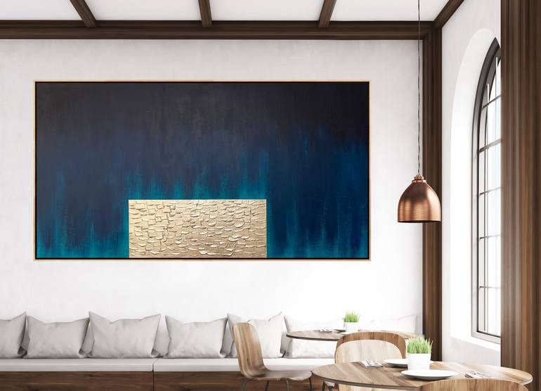Original Abstract Expressionism Abstract Painting by Emma Fima