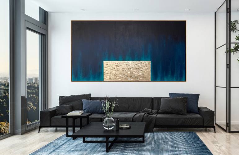 Original Abstract Expressionism Abstract Painting by Emma Fima