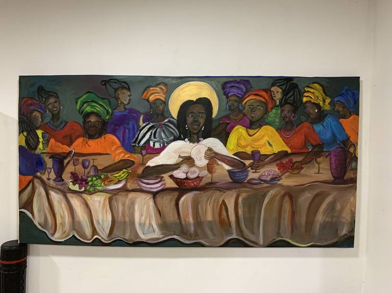 Original Religious Painting by Chioma Okoli