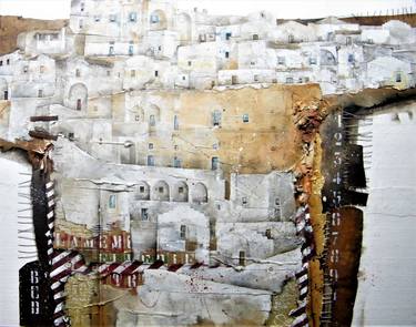 Original Figurative Cities Paintings by Fulvio Dot