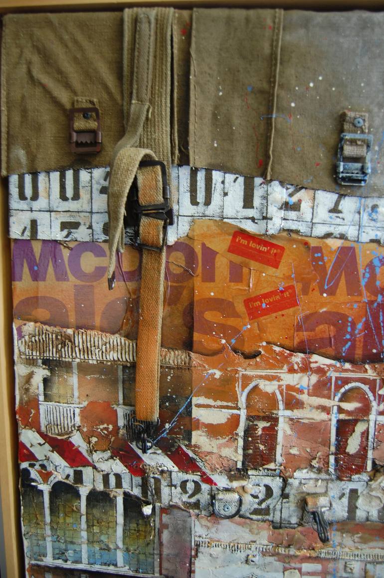 Original Figurative Architecture Painting by Fulvio Dot