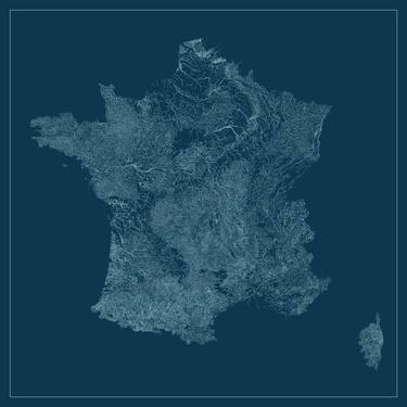 France by rivers - Limited Edition of 17 thumb