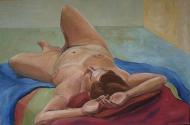 Original Figurative Nude Paintings by Tim Mileson
