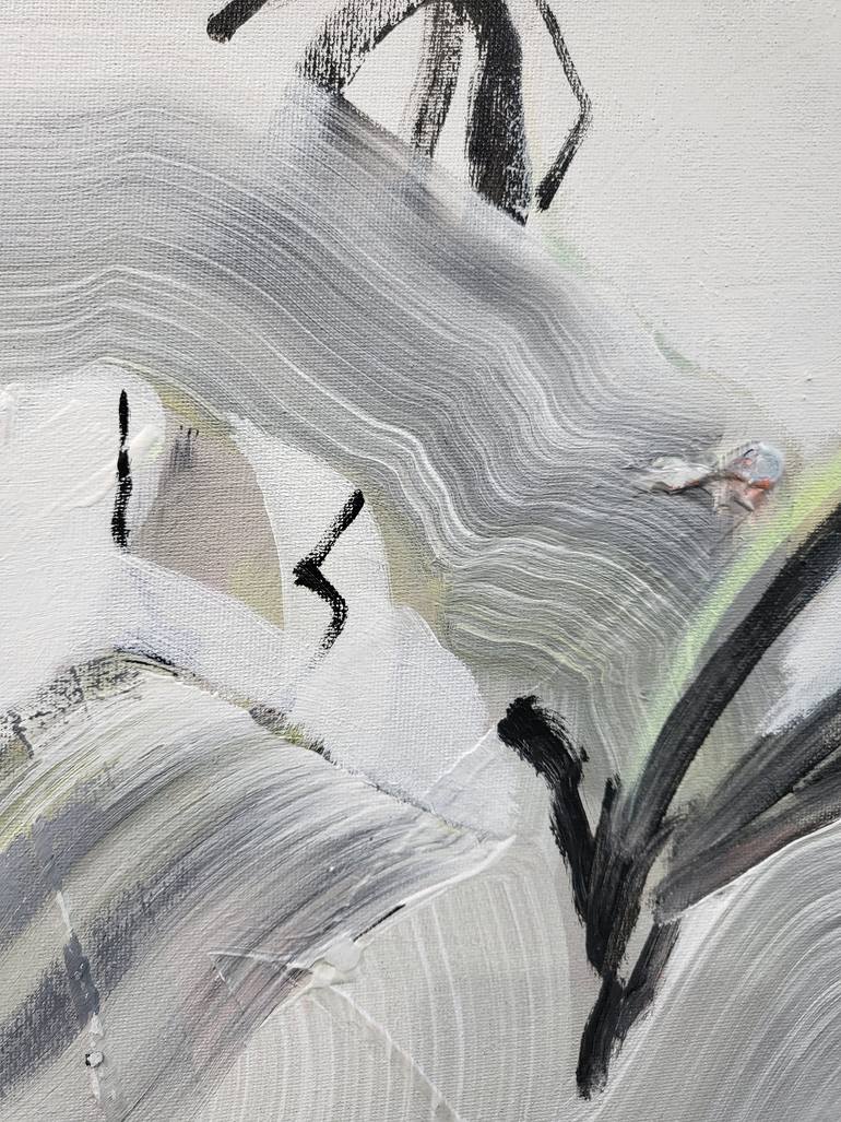 Original Art Deco Abstract Painting by Lynn Yang