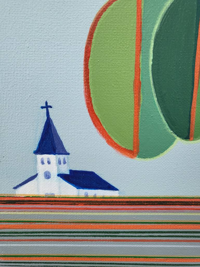 Original Art Deco Abstract Painting by Lynn Yang