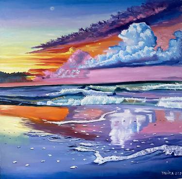 Original Fine Art Nature Paintings by Tahira Quliyeva