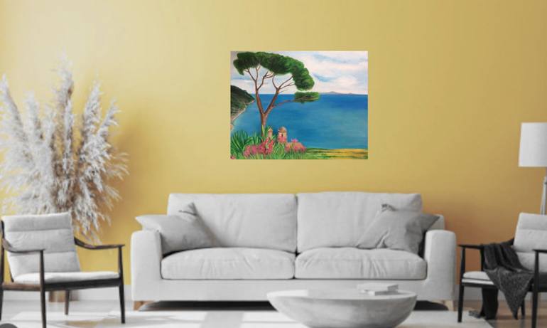 Original Seascape Painting by Sky Moni