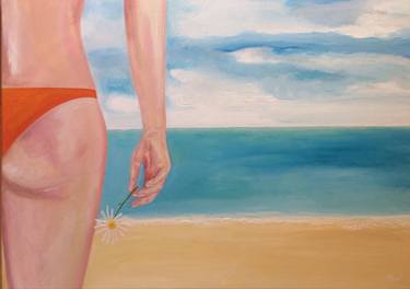 Original Beach Paintings by Sky Moni