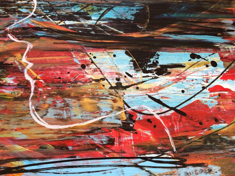 Original Abstract Painting by Sky Moni