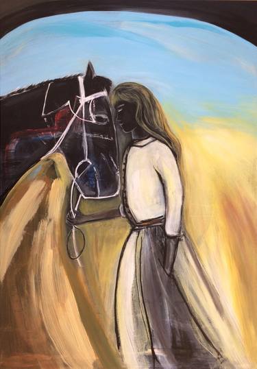 Original Horse Paintings by Sky Moni
