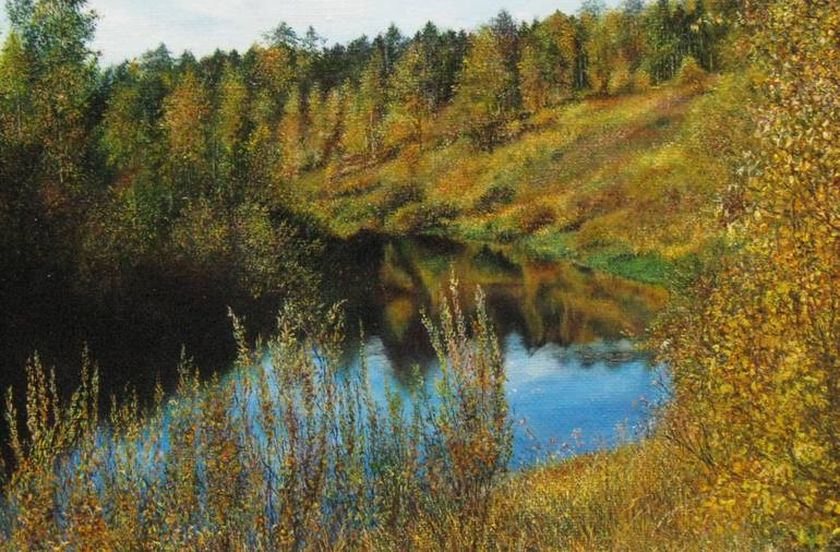 Original Fine Art Landscape Painting by Sergey Suslov