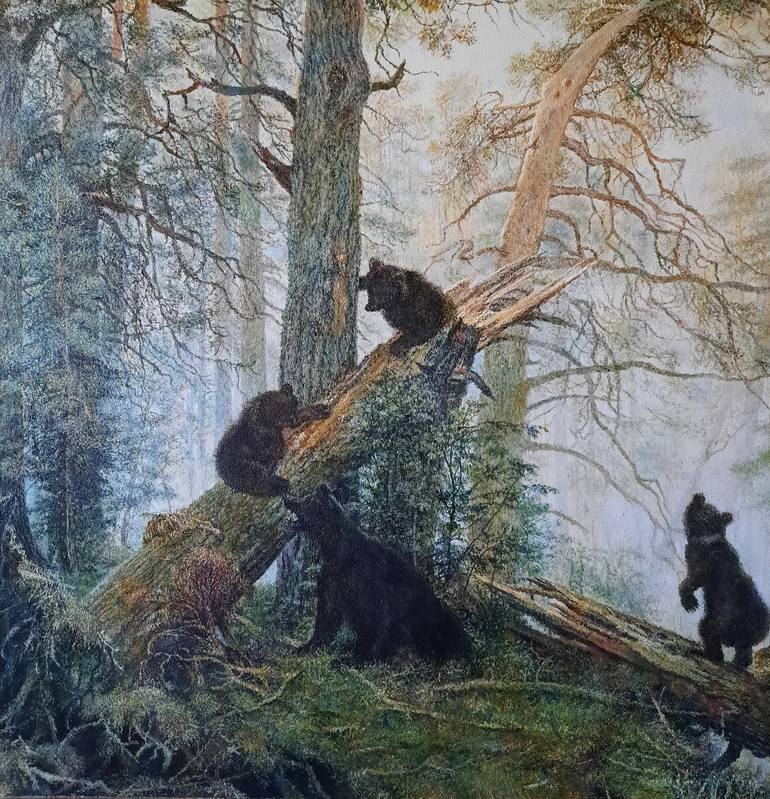 Original Expressionism Landscape Painting by Sergey Suslov