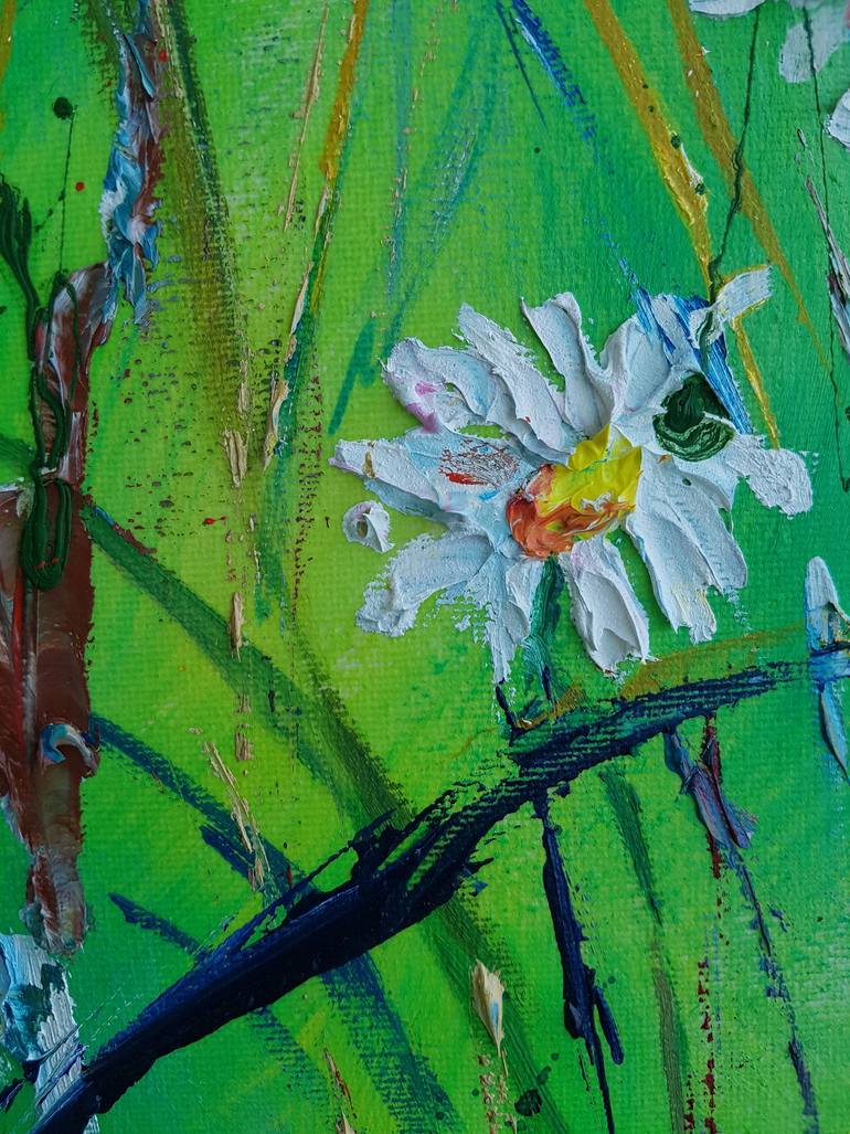 Original Abstract Expressionism Abstract Painting by Diana Shaykhutdinova