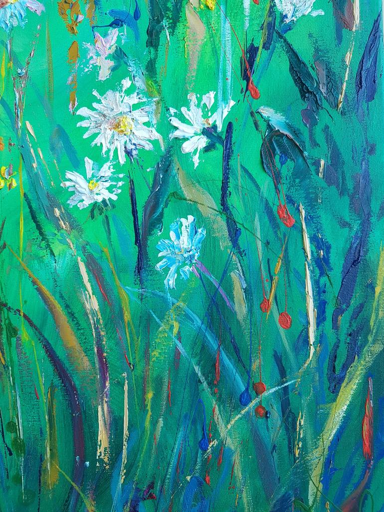 Original Abstract Expressionism Abstract Painting by Diana Shaykhutdinova